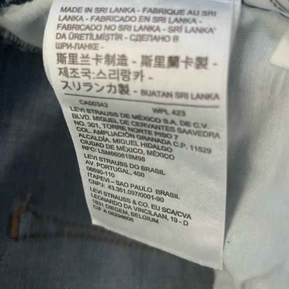 Levi's Women's Skinny Jeans - Blue - Picture 8 of 8